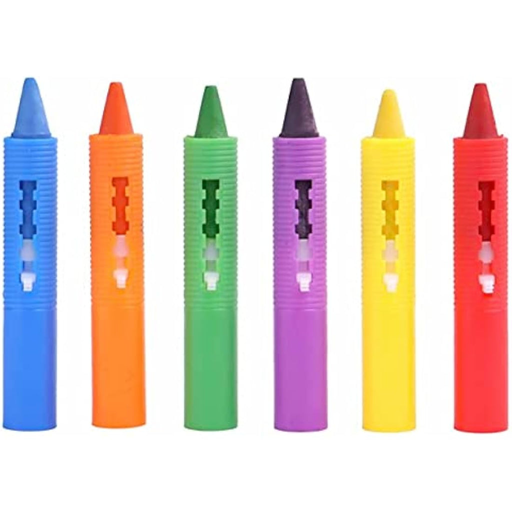Multi-colored bath crayons for toddlers and young children