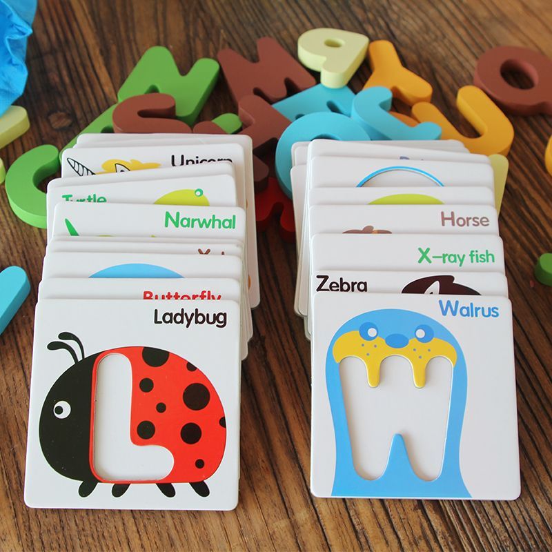 Educational wooden puzzle toy for early learning