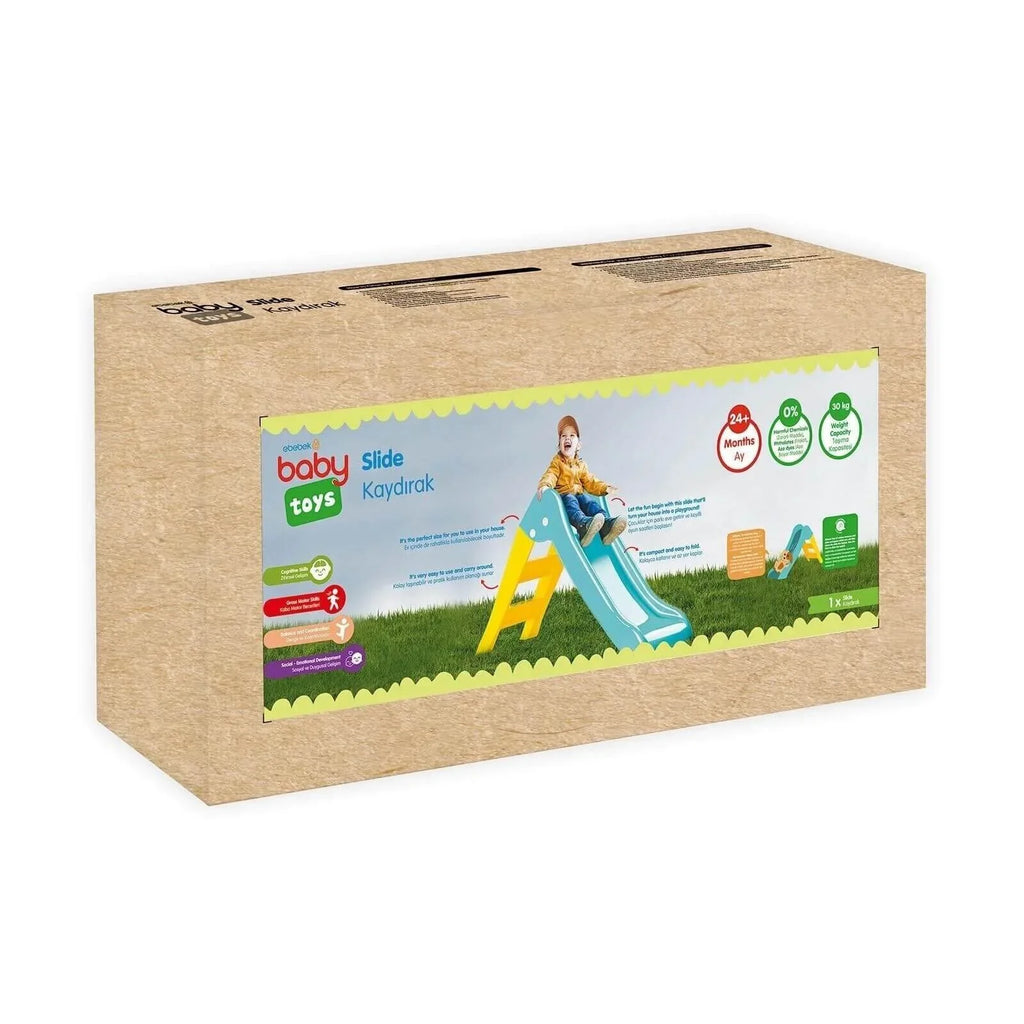 Home activity slide for toddlers