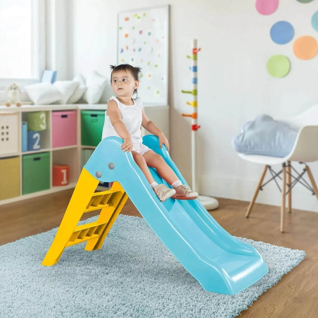 Indoor baby slide for active toddler play
