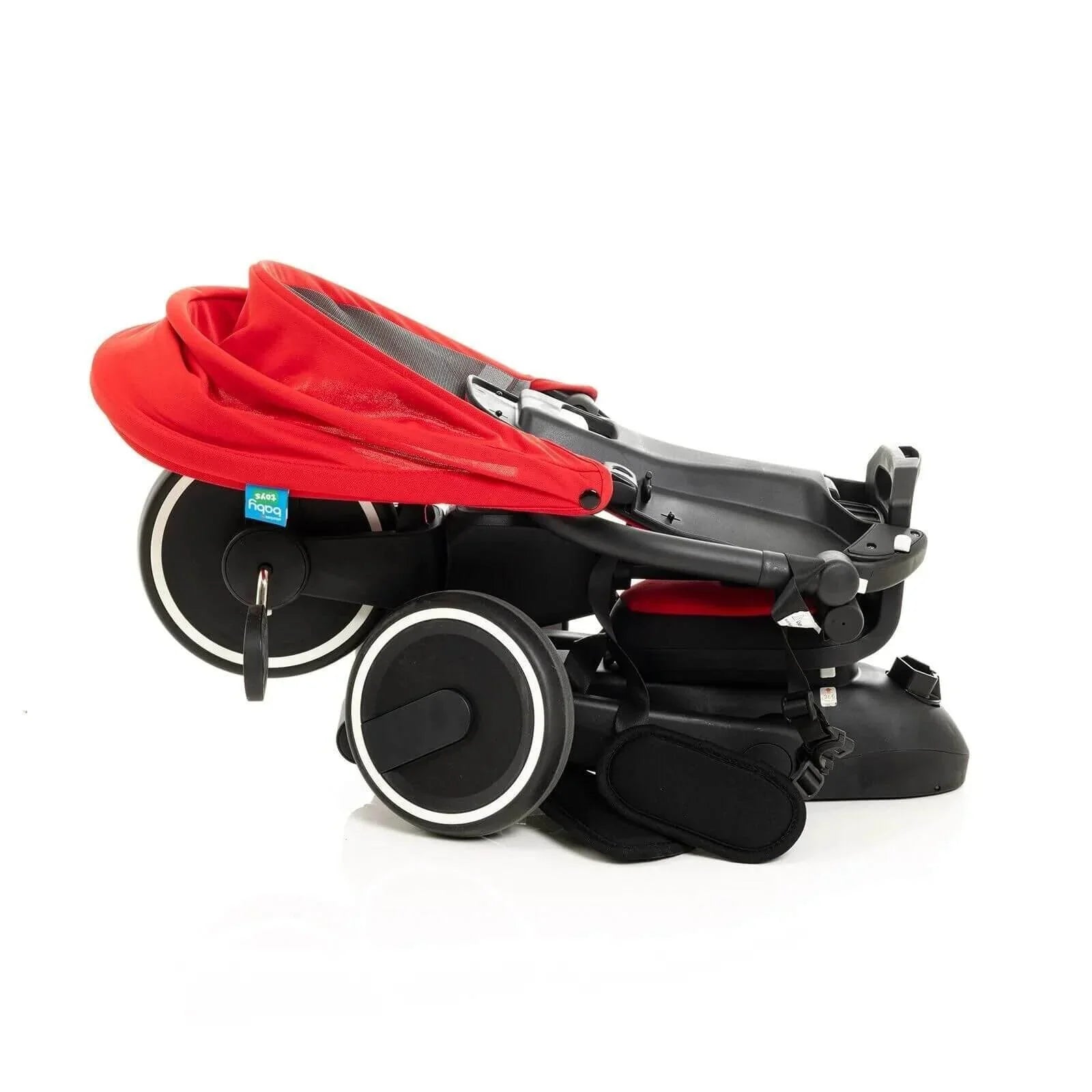 Baby tricycle with sun canopy
