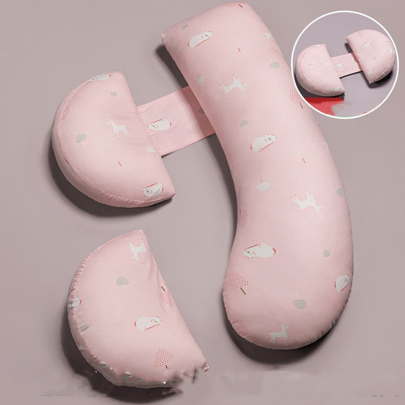 Belly support pillow for pregnant women