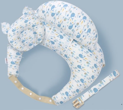 Breastfeeding support pillow hands free