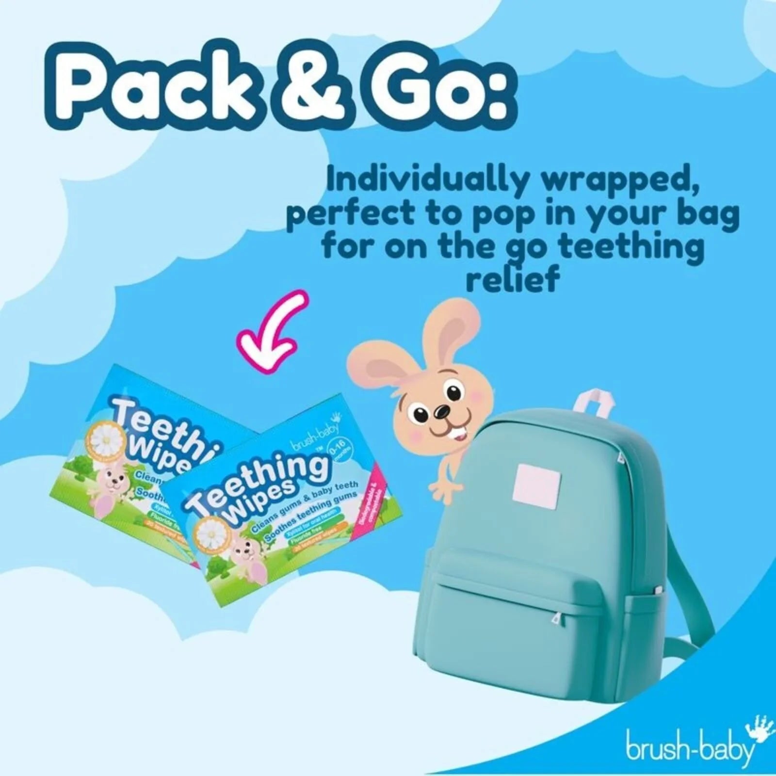 Infant tooth wipes safe from birth