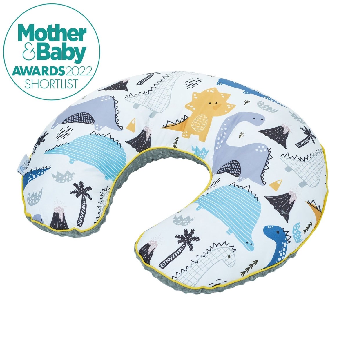 Dino maternity support pillow for feeding mums