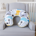 Dino nursing pillow for breastfeeding support