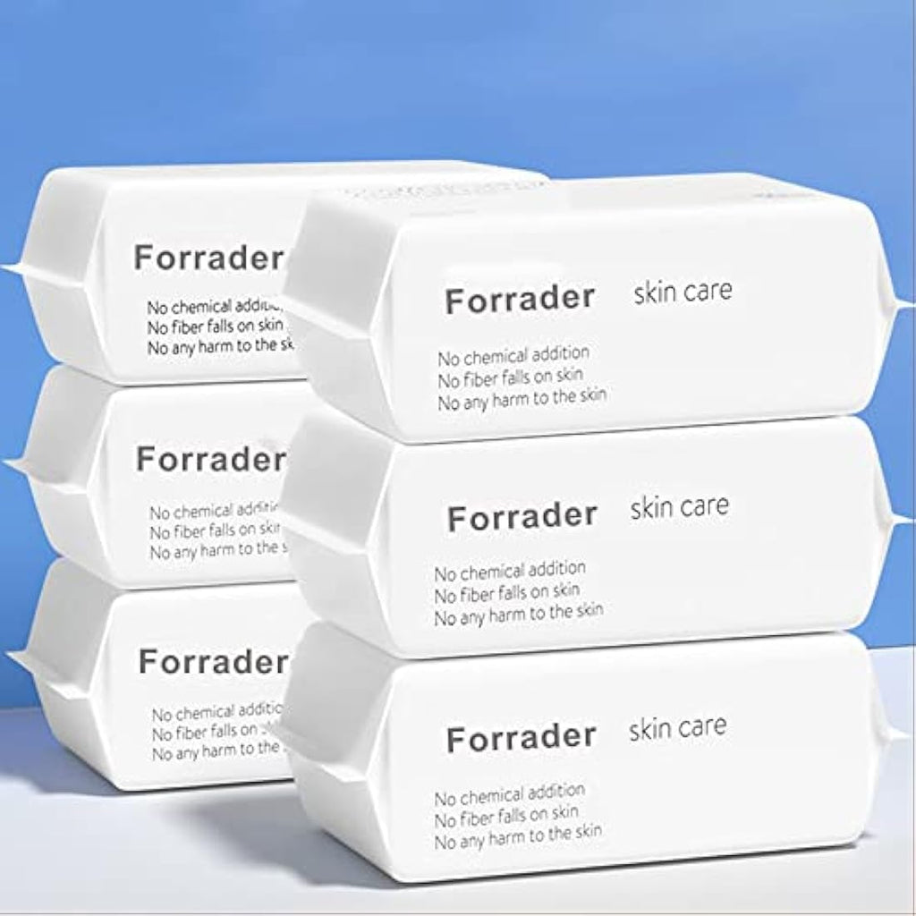 Disposable Cotton Face Towels 100 Pack – Soft & Biodegradable