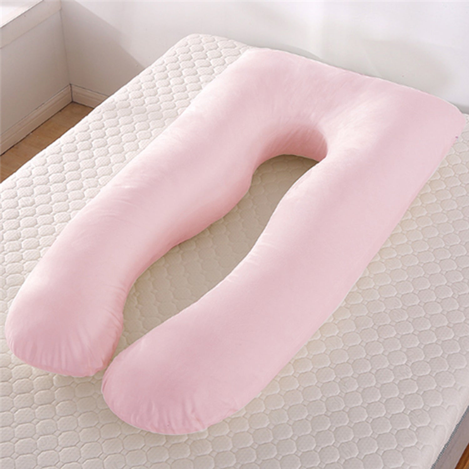 Ergonomic U shaped pillow for expecting mothers