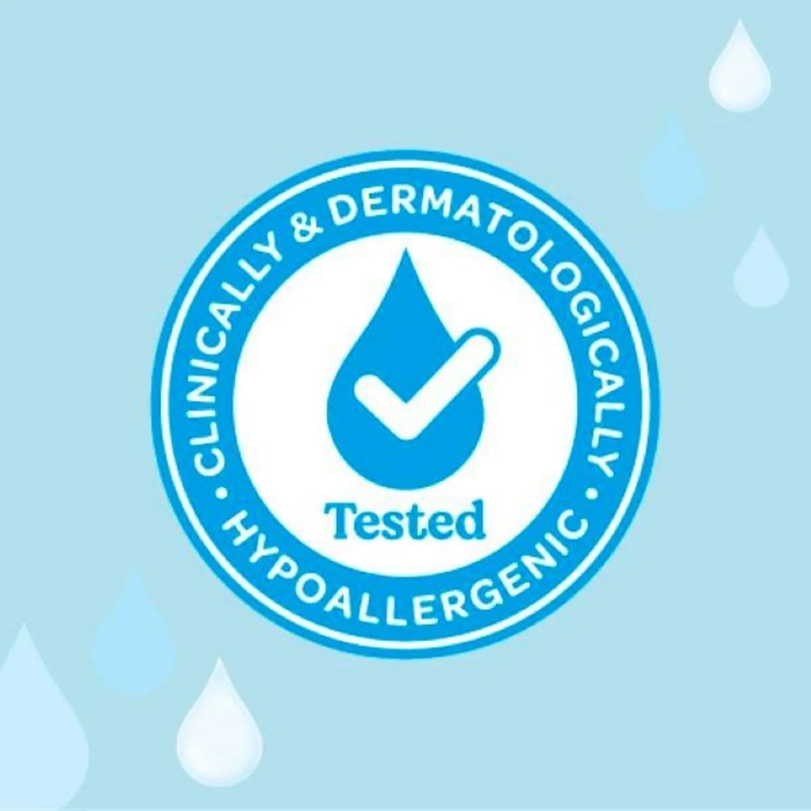 Dermatologically tested baby wipes