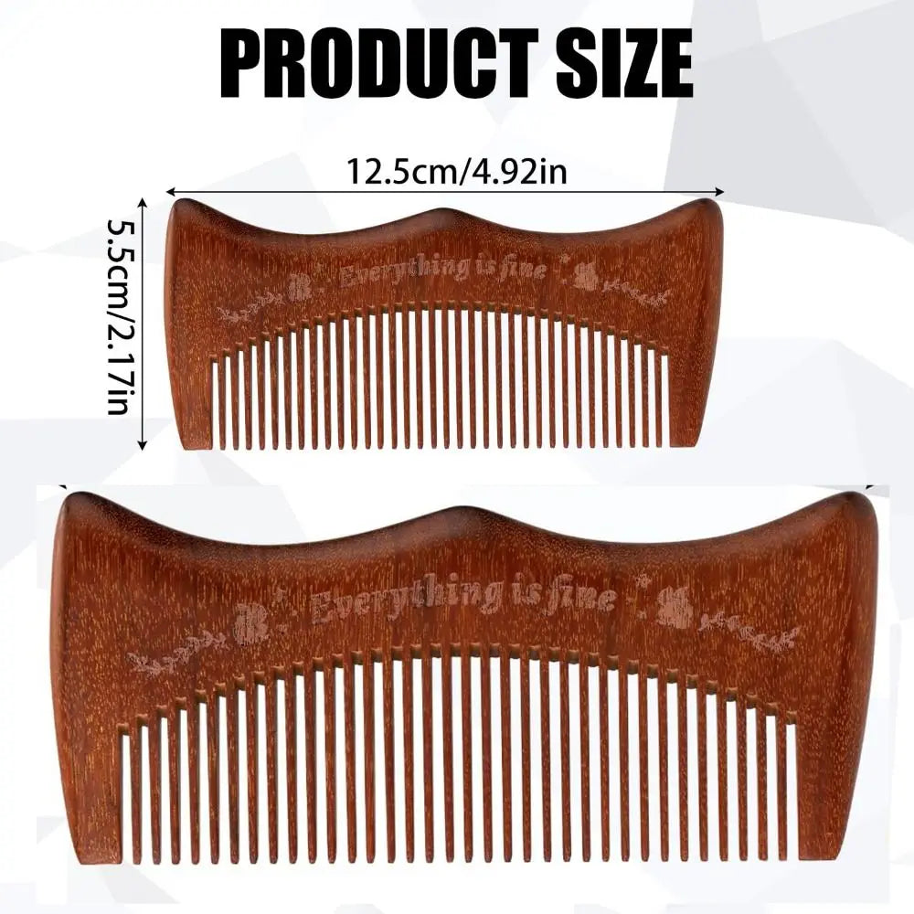Labor palm pressure wooden comb technique
