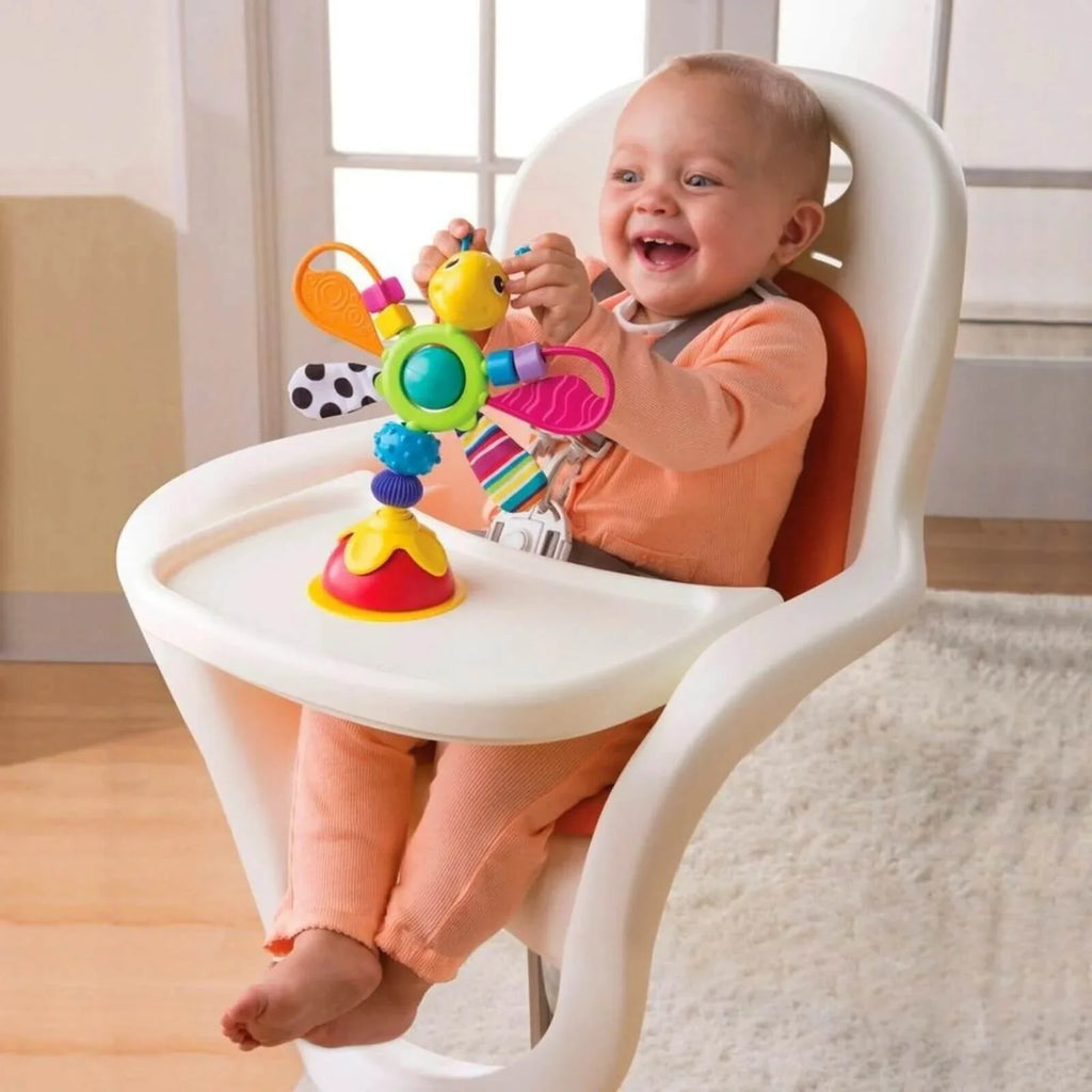 Lamaze highchair toy with suction base