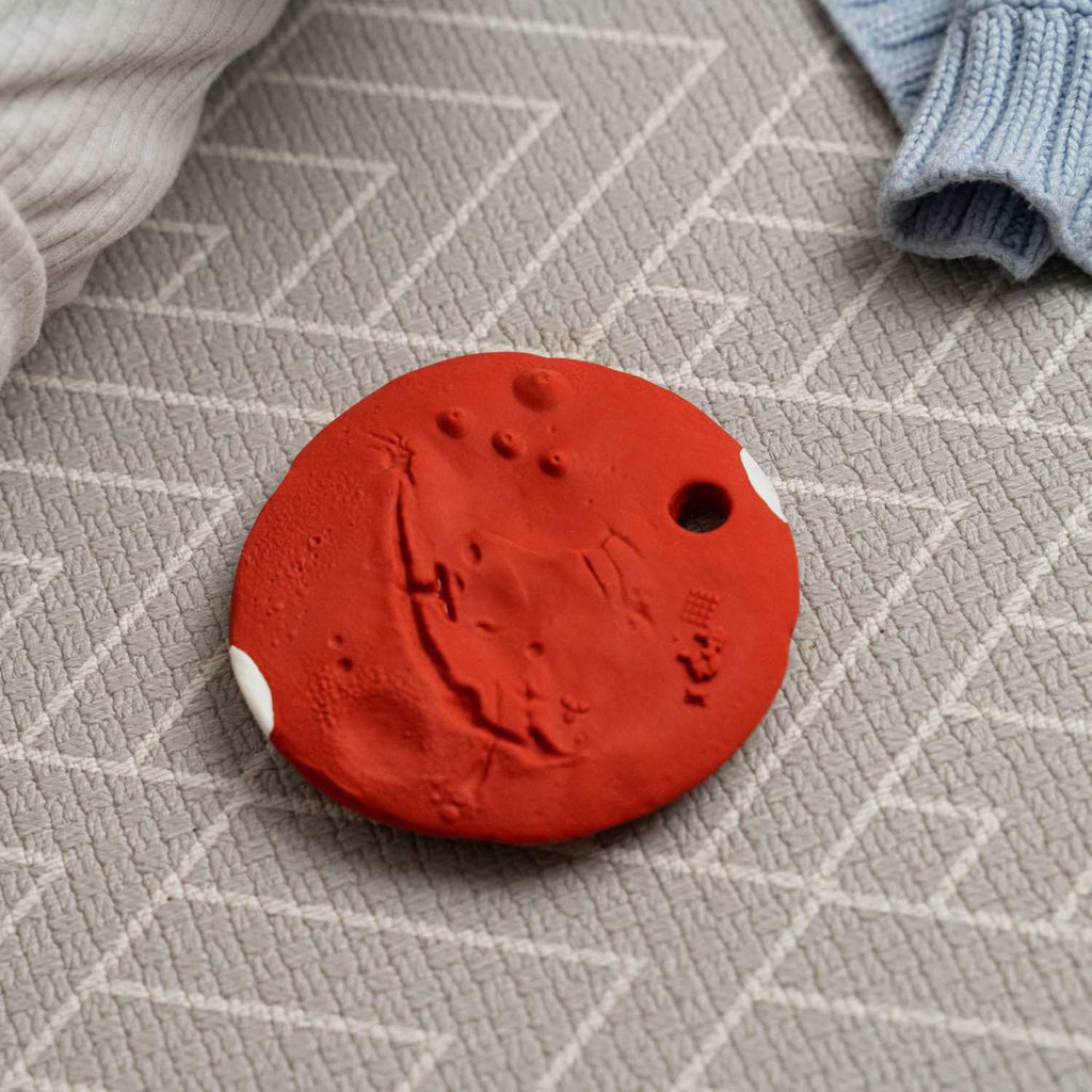 Handmade natural rubber baby toy