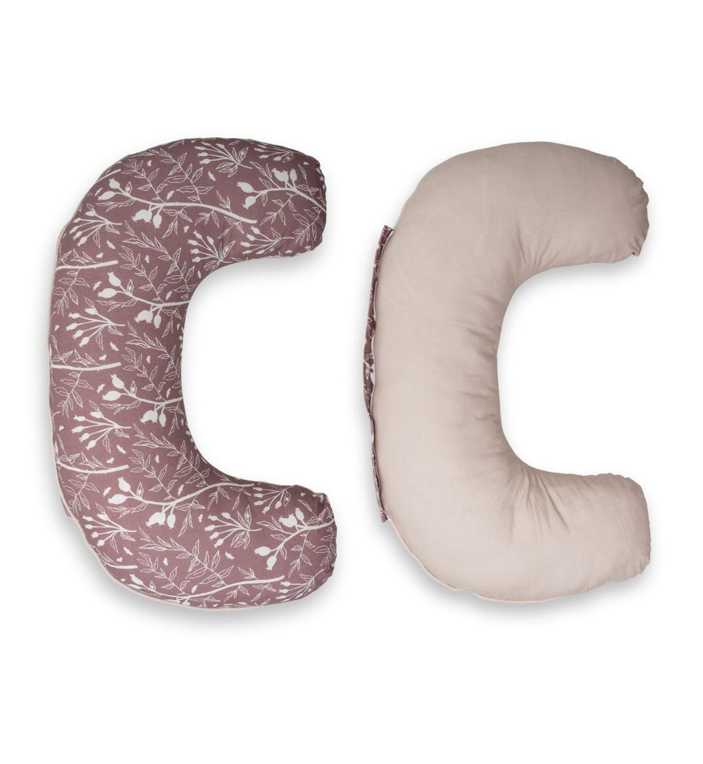 Mini waist wrap feeding pillow with cover for comfortable feeding