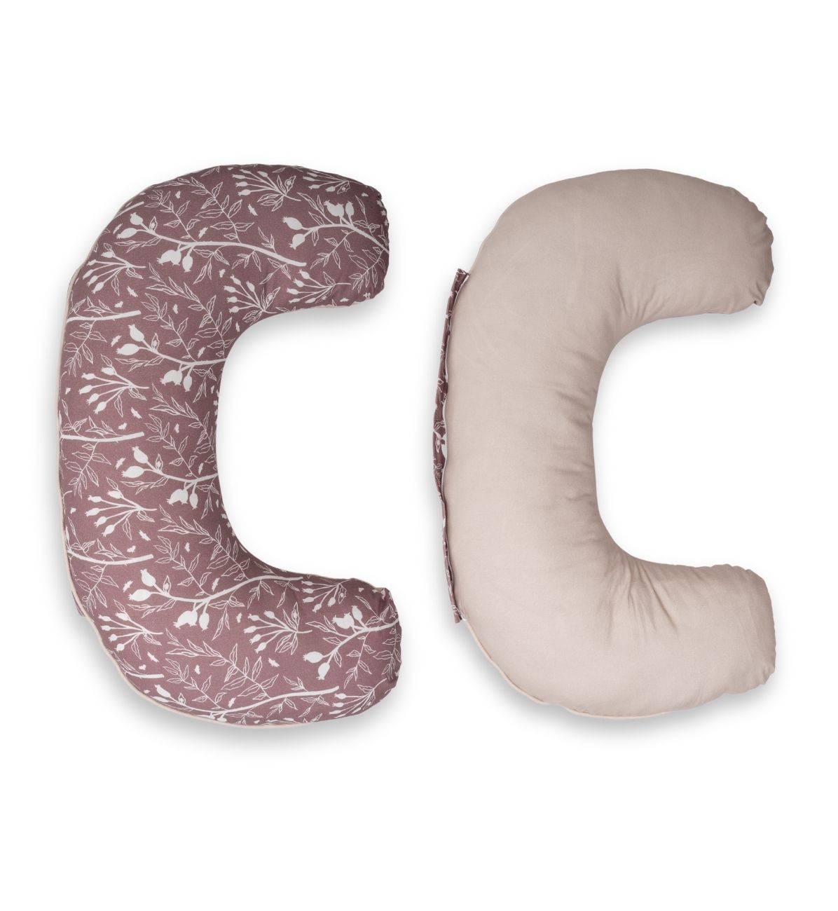 Mini waist wrap feeding pillow with cover for comfortable feeding
