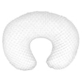 Close-up of soft polyester material baby breastfeeding pillow case