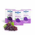 Spiffies baby teeth wipes 3x20 count grape flavor