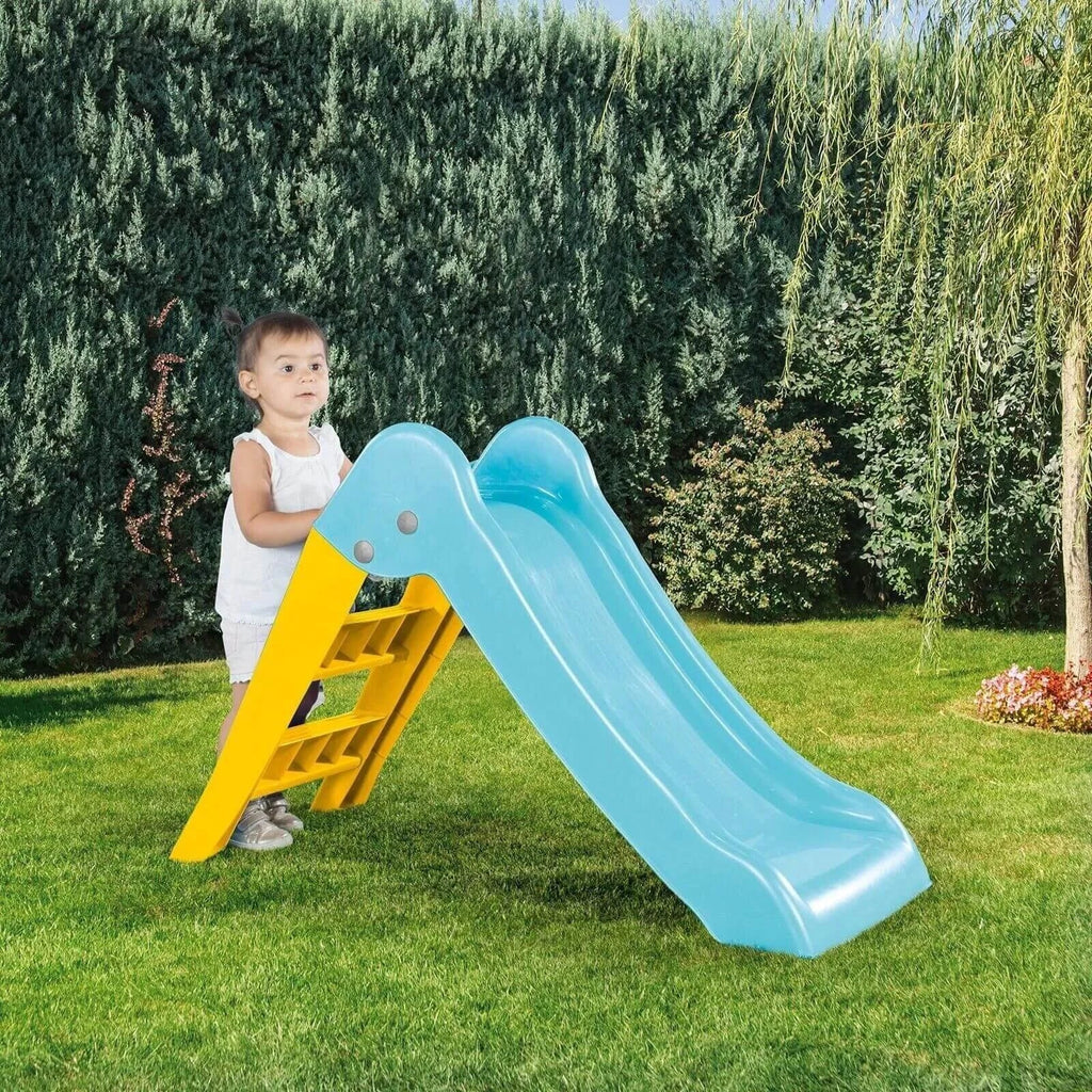 Kids slide suitable for outdoor play areas