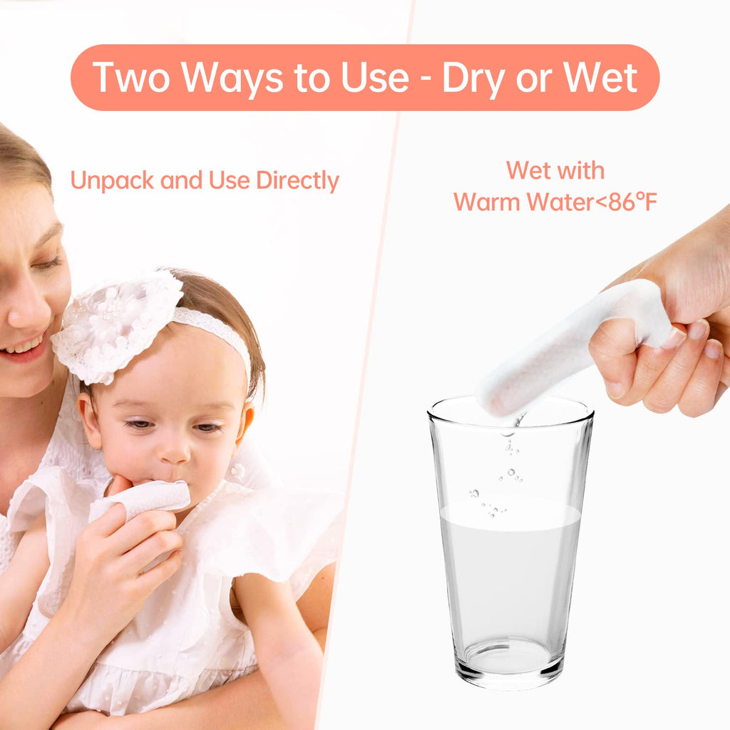 360 degree baby gum and tongue cleaning wipes