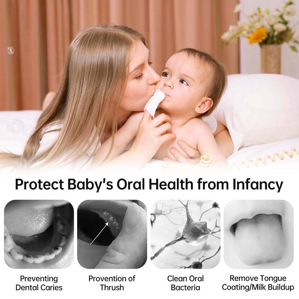 Baby teething gum massage oral wipes