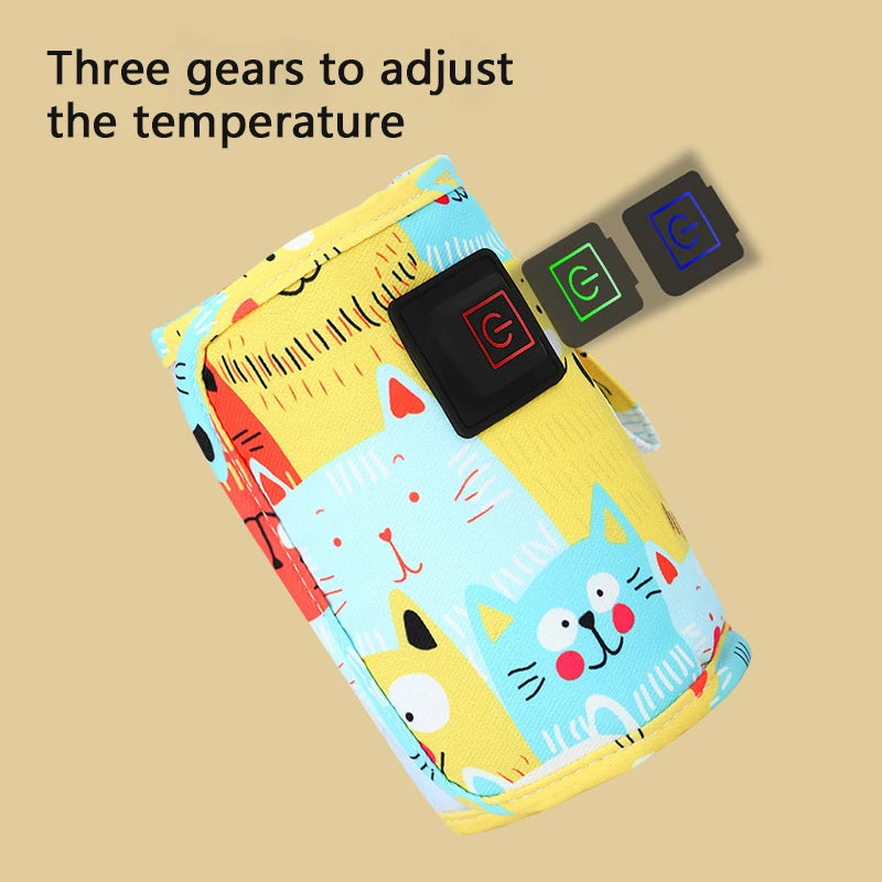 Travel baby bottle warmer insulated bag