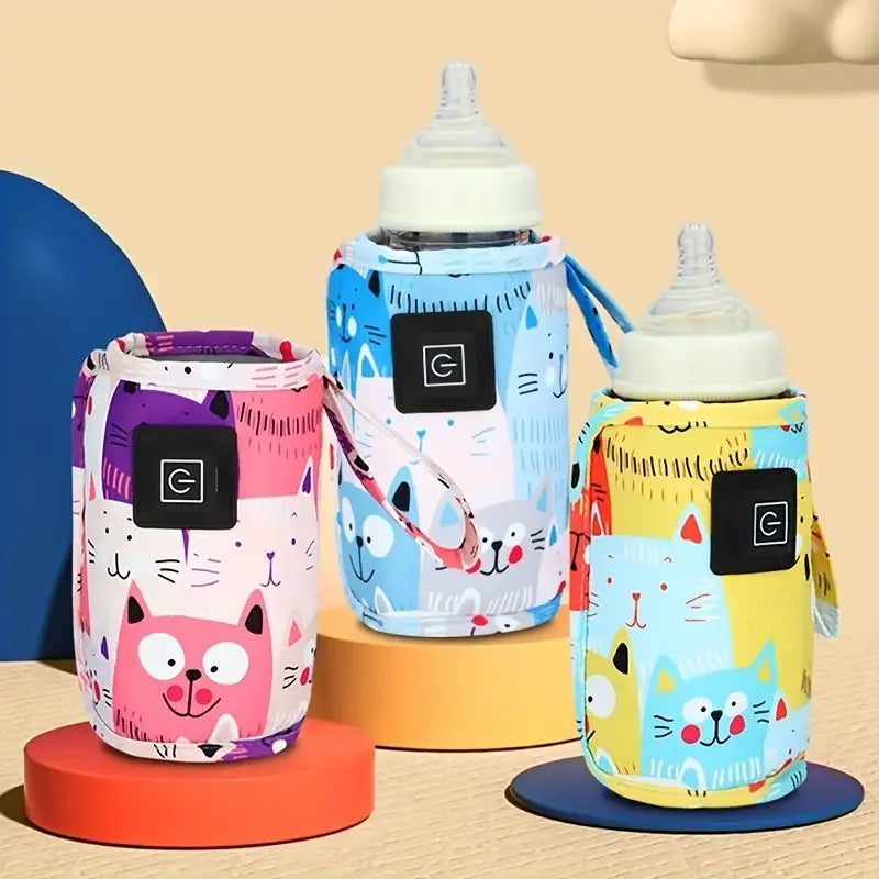 USB portable baby bottle warmer for travel feeding
