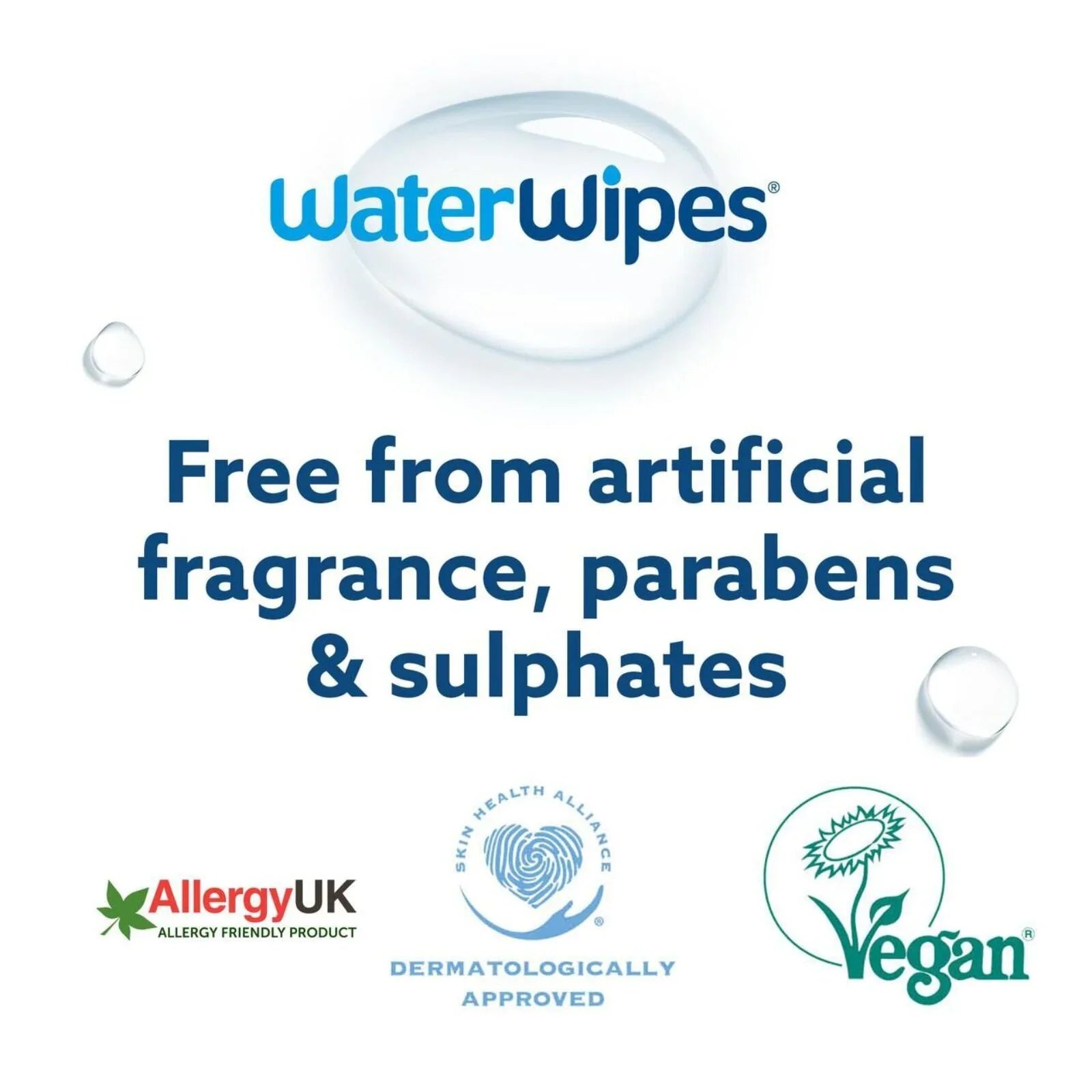 WaterWipes sensitive wipes